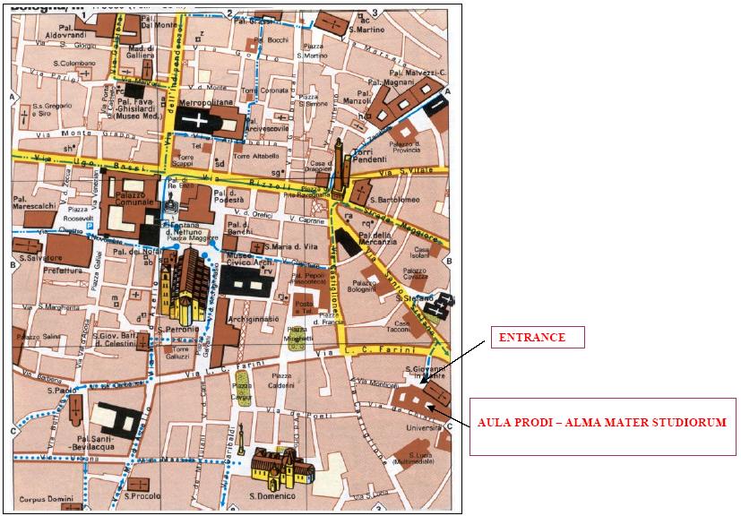 Bologna - Map